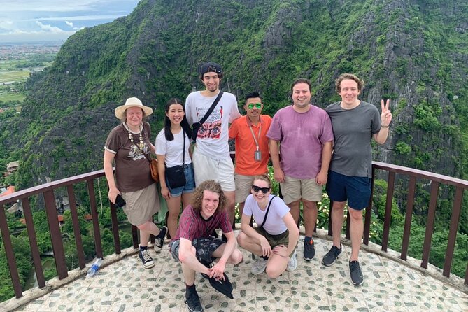 Full-Day Ninh Binh Highlights Tour from Hanoi - Tam Coc on a sampan: three caves, limestone walls, and calm rowing time