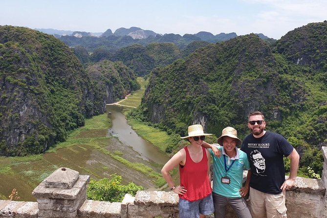 Full-Day Ninh Binh Highlights Tour from Hanoi - Cycling through fields to Bich Dong Pagoda