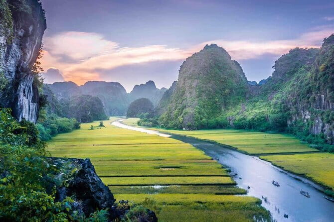 Full Day Ninh Binh to Hoa Lu Tam Coc with Cycling - Hoa Lu Ancient Citadel: Dinh King and Le King temples in the 17th century