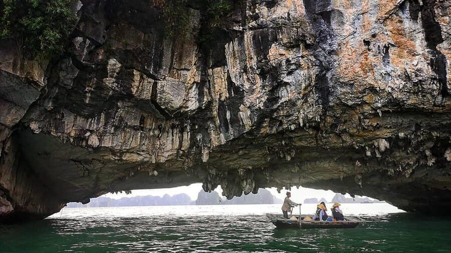 Ha Long 1 Day Luxury Small Group & Kayaking - Titop Island plan: swim, then either peak trek or photos