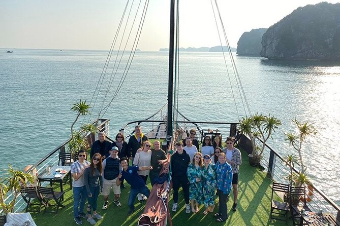 Ha Long Bay Cruise Day Tour-best selling: Included transportation - Sung Sot Cave: a cave visit that takes the full hour