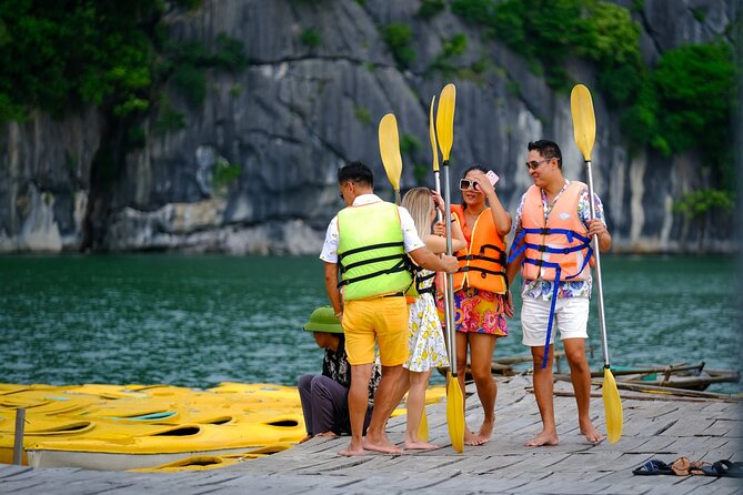 Ha Long Bay Cruise Day Tour-Cave, Kayaking,Ti top island & Lunch - The Hanoi to Tuan Chau route, and why timing matters