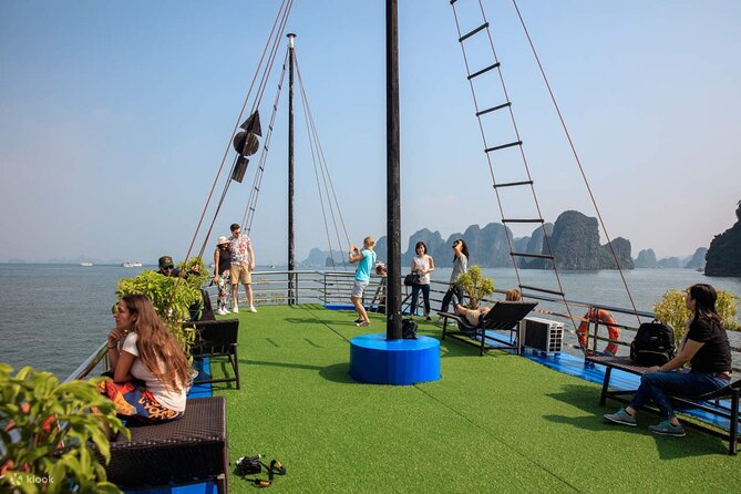 Ha Long Bay Cruise Day Tour-Cave, Kayaking,Ti top island & Lunch - Luon Cave time: kayaking or bamboo boating for real views