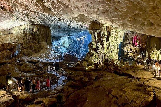 Ha Long Bay Day Cruise From Ha Noi - Luon Cave boat time: kayak or bamboo boat upgrade