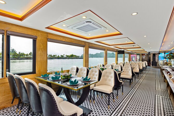 Ha Long Bay Day Tour by 5-Star Heritage Luxury Cruise From Hanoi - Luon Cave and the water option: kayaking versus bamboo boat