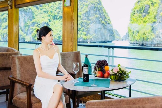 Ha Long Bay Day Tour by 5-Star Heritage Luxury Cruise From Hanoi - Ti Top Island: swim, climb, and the view payoff