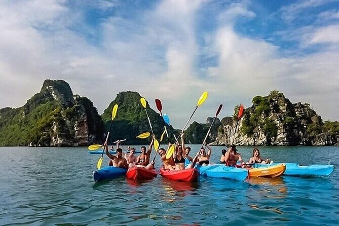 Ha Long Bay day trip with Luxury cruise - Titop Island at 14:30: swim, hike, or both