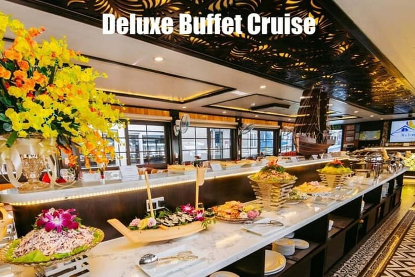Ha Long Bay Full Day Tour from Hanoi Buffet Lunch& Adventure - Luon Cave at 02:45 PM: kayak, bamboo boat, or just take it easy