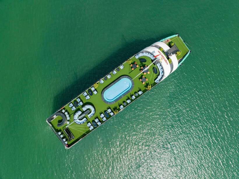 Ha Long Bay Luxury Full Day Cruise| Buffet & All Included - Kayaking or swimming: short, fun water time on the bay