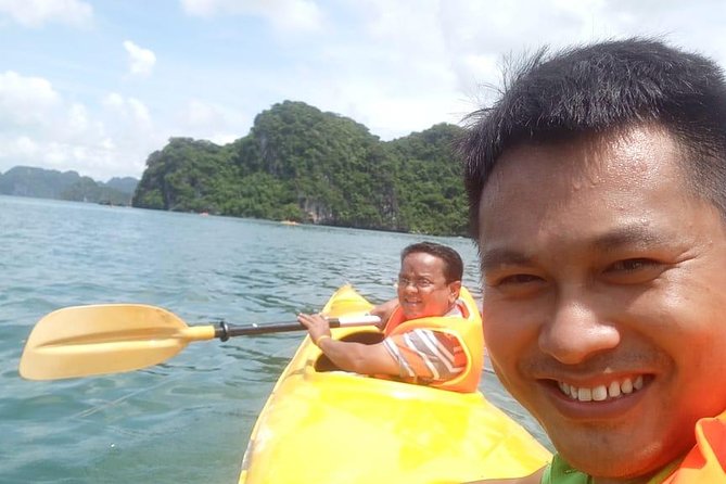 Ha Long Bay Six Hours Trip Kayaking & Swimming on Beach - Swimming on the beach plus a lookout climb
