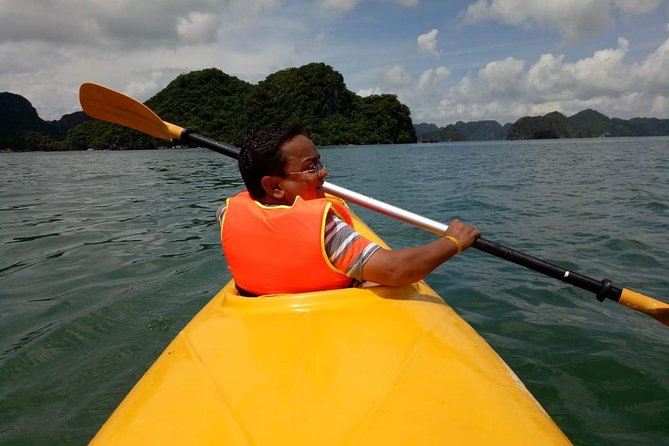 Ha Long Bay Six Hours Trip Kayaking & Swimming on Beach - Price, included items, and the entrance fees you must budget