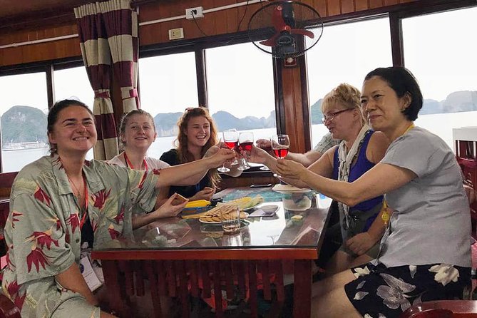 Ha Long Full Day Deluxe Trip - Long Route (6-Hour Trip) - Ti Top Island, swimming plus a climb for panoramic photos