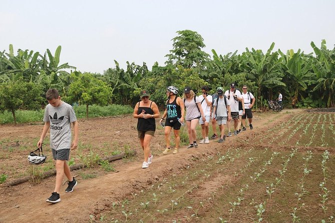 Half-Day Bicycle Tour Combine City & Countryside + Train Street - The guide makes the difference, from Charlie’s energy to Alex’s confidence-building