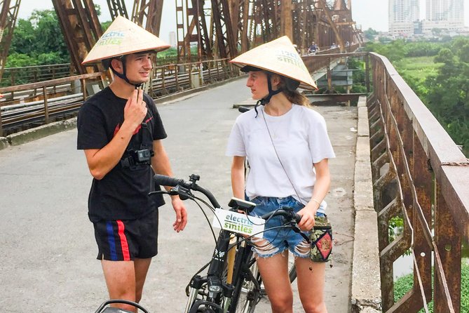 Half Day Ha Noi Tour by E-bike - Banana Island and Long Bien Bridge: river views with momentum