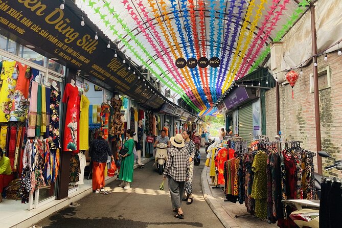 Half Day Tour Van Phuc Silk Village and Train Street Coffee - Village shrines and the craft’s teacher tradition