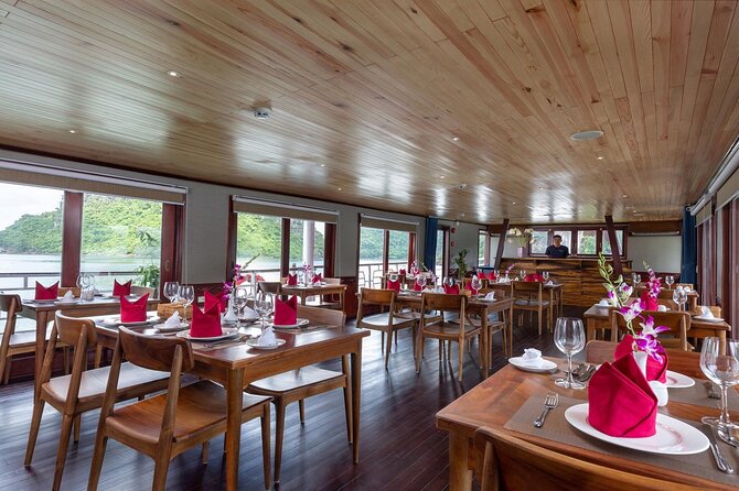 Halong Amazing Sail Luxury 1 Day Small Group Tour 7-Hour Cruising - Optional add-ons: spa, massage, gym, and sunset party