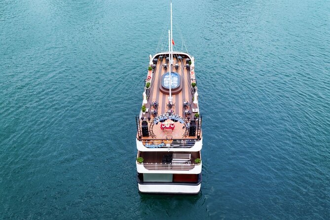 Halong and Bai Tu Long Luxury Day Escape - Luon Cave lagoon time, kayak or bamboo boat as your payoff
