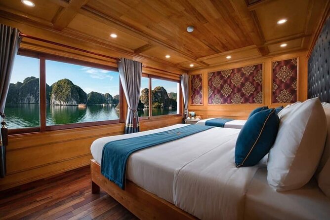 Halong Bay 2 days on classic cruise, small group, biking-kayaking - Small-group comfort on Ha Long Venezia