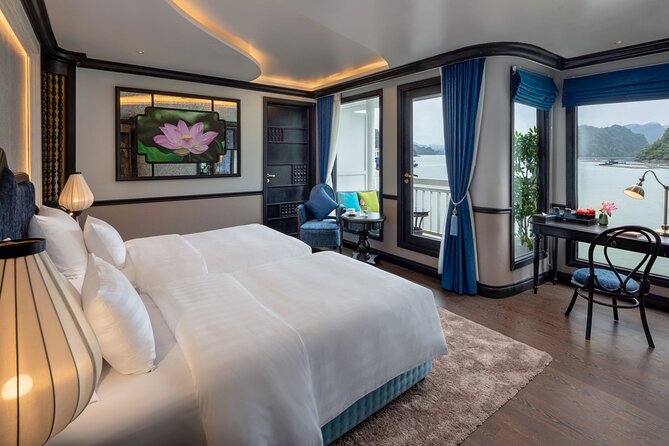 Halong Bay 2D1N Cruise Tour, Full Meals, Caves, Kayak &Transfer - Hanoi to Halong Bay, with a plan that saves time