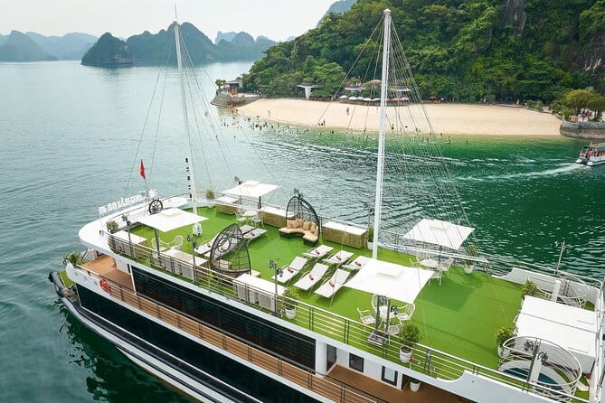 Halong Bay 5-Star Day Cruise, Buffet Lunch, Cave, Kayak, Transfer - Return Cruise and the Trip Back to Hanoi: Sunset Time, Then Sleepy Streets