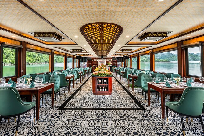 Halong bay 5star Cruise Day Trip: Buffet lunch & Limousine bus - Cruising Ha Long Bay: sights you get without the overnight math