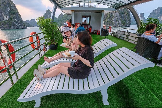 Halong Bay Cruise - Day Tours - Kayaking or bamboo boat rowing: the active part of the day