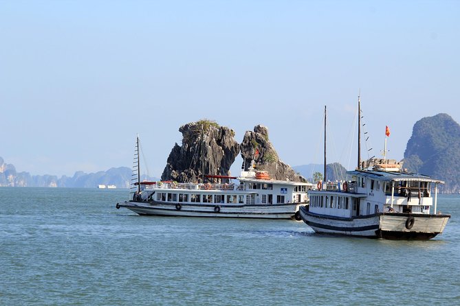 Halong Bay Cruise Day Trip: Visit Thien Cung Cave, Kayaking & Lunch - best price - From Hanoi to Tuan Chau in one smooth move