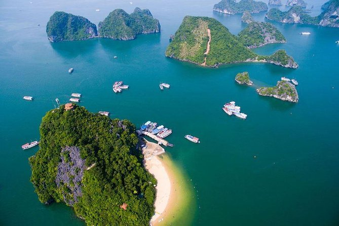 Halong Bay Cruise With Cave, Kayaking, Swimming - Buffet Lunch - Ti Top Island: beach time plus the climb for the bay view