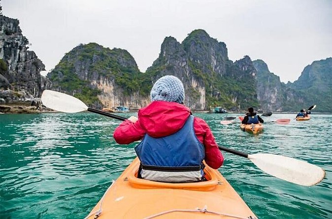 Halong Bay Cruise With Cave, Kayaking, Swimming - Buffet Lunch - Plastic bottle rules and the real deal about crowded Halong Bay