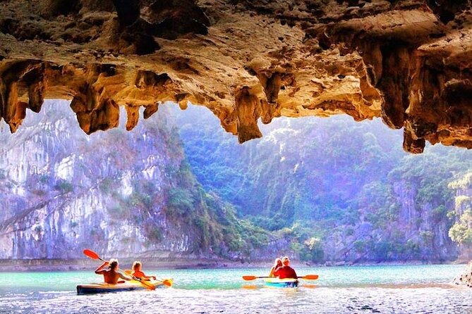Halong Bay Day Tour By Diamond Era Cruise,Titop,Sung Sot & kayak - Sung Sot Cave timing, steps, and how to enjoy it without getting stressed
