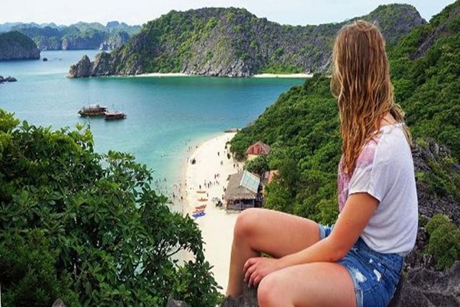 Halong Bay Day Tour: Visit Cave Island Kayaking Swimming Lunch - On-Board Cruising and Lunch: The Midday Reset You Need