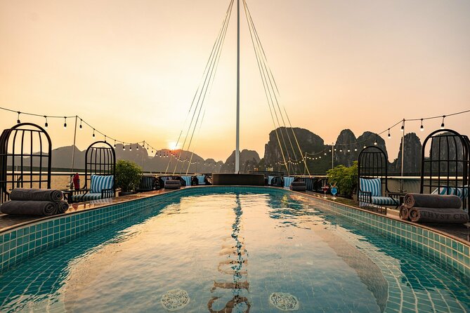 Halong Bay Day Tour With Sunlight Luxury Cruise With Transfer - Sung Sot Cave: the steps and the reason it is worth it