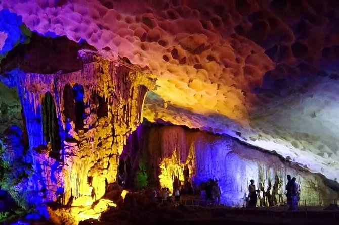 Halong Bay Excursion with Caving, Swimming and Kayaking - Tuan Chau Harbor: Boarding, Safety Briefing, and When Lunch Happens