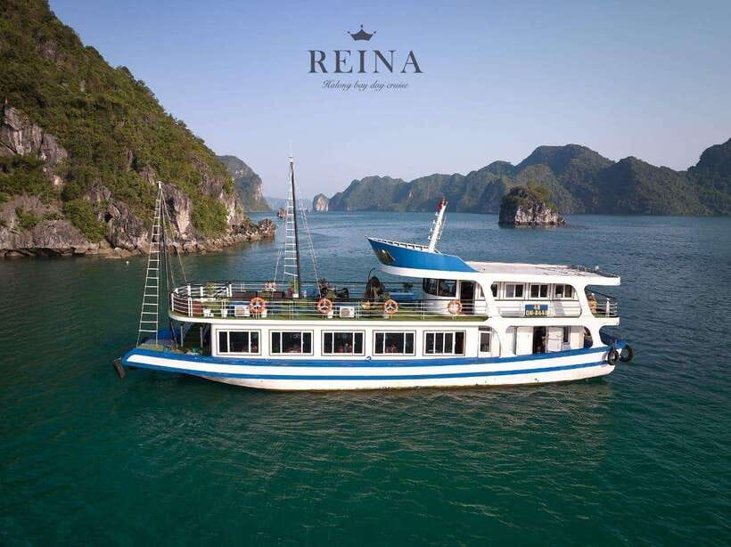 Halong Bay: Full-Day 4-Star Experience with Kayaking - Boarding the 6-hour cruise with lunch onboard