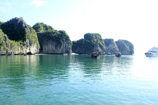 Halong bay full day trip from Hanoi: Visiting Thien Cung, Dau Go cave & Kayaking - Lunch onboard: seafood and local foods, with a real vegetarian option