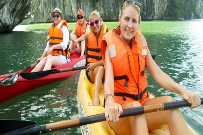 Halong Bay Full-Day with 6 Hour Cruise Kayaking, Swimming, Lunch - Deluxe boat, group size, and the comfort reality