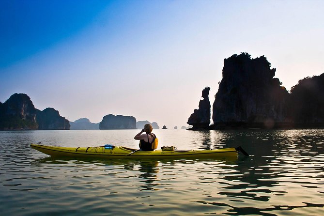 Halong Bay Full Day With Cave, Kayaking And Swimming - Highway Transfer - Ti Top Island: swim or hike, then catch the viewpoint