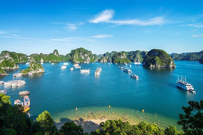 Halong Bay Full Day with Kayaking, Hiking viewpoint, Cave - Deluxe To Luxury - Food and Snacks: Lunch Onboard Plus Sunset Tea With Cake and Fruit