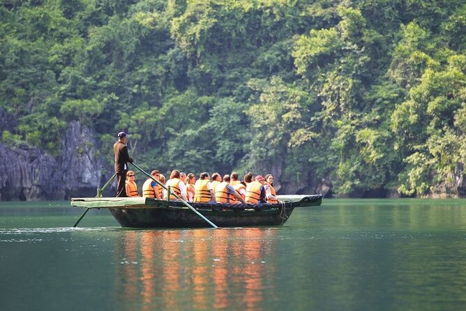 HaLong Bay Full Day With Surprise Cave, Kayaking, Swimming,Lunch - From Hanoi pickup to Tuan Chau Harbor, you start moving fast
