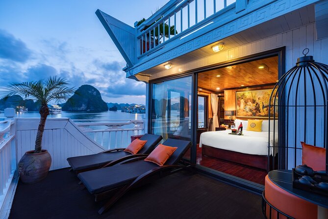 Halong Bay - Hera Luxury Day Cruise 7.5 Hours - Frog Pond in Lan Ha Bay, swimming time that actually matters