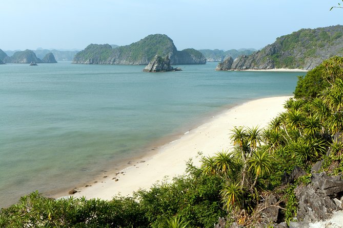 Halong Bay Luxury Cruise one day Tours - First Stop: Tuan Chau Harbor and the 5-Hour Bay Cruise