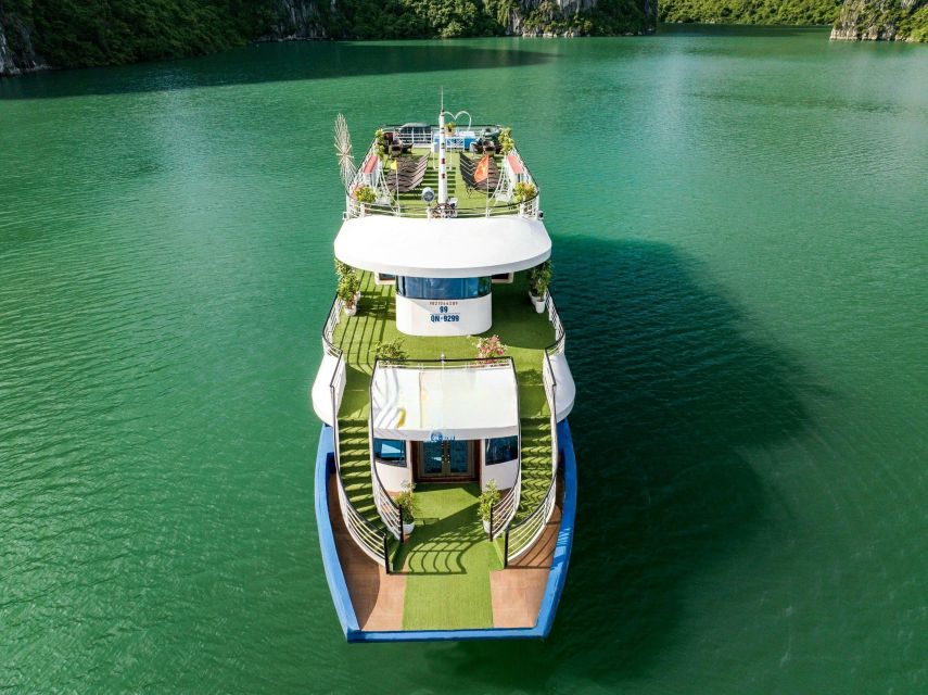 Halong Bay Luxury Cruise with Kayaking & Lunch Buffet - Titop Island: Beach Swim and a Short Hike for Panoramic Views