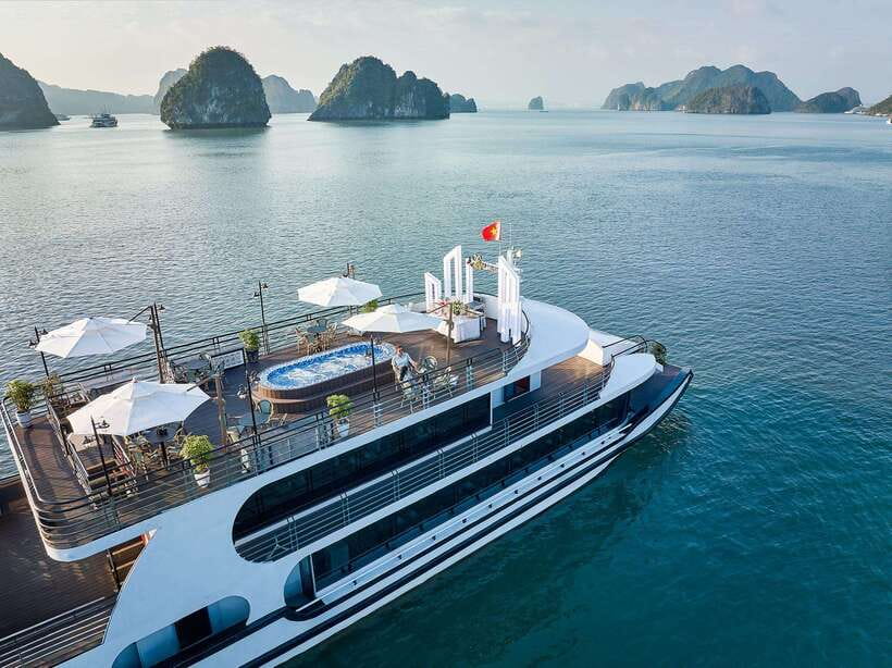 Halong Bay: Luxury Day Cruise with Buffet, Kayak, Swim - Surprising Cave: the “sea creature” stalactites moment