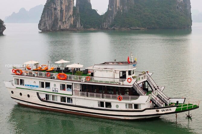 HALONG BAY LUXURY IRIS CRUISE DAY TRIP-BEST SELLER: Kayak, Music - Facilities, Wi-Fi, and the service style you can expect