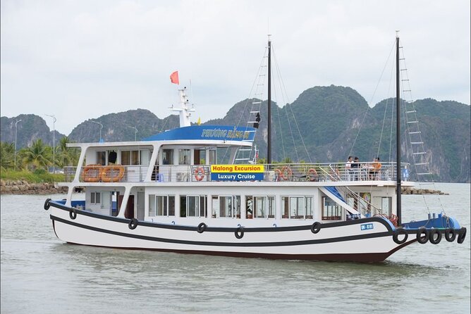 Halong Excursion Cruise with Kayaking, Swimming & Cave Visit - A half-day cruise with a full-day schedule from Hanoi