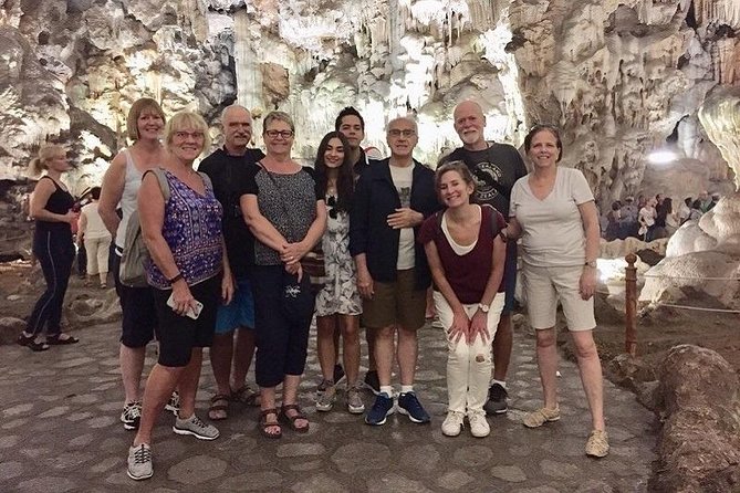 Halong Islands, Cave, Kayak, Bamboo Day Tour w Dragonfly Cruise - Seafood lunch on board: eating well without turning it into a mission