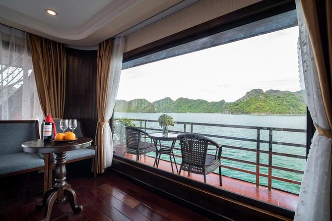 HaLong - LanHa Bay 1 Night On The 2nd Deck with La Pandora Cruises - Dark and Bright Cave: the morning stop that breaks the routine