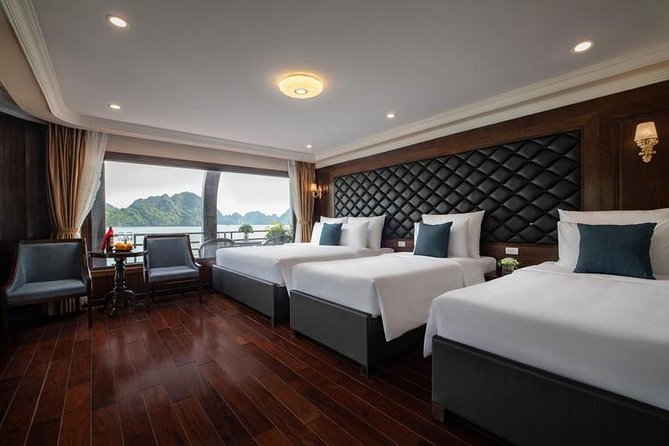 HaLong - LanHa Bay 1 Night On The 2nd Deck with La Pandora Cruises - Food on La Pandora: meals included, with seafood and variety