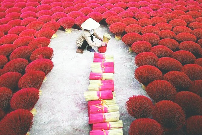 Handmade Incense Making Activity in local village from Hanoi - Pho and Egg Coffee: The Morning Fuel That Makes the Craft Part Easier