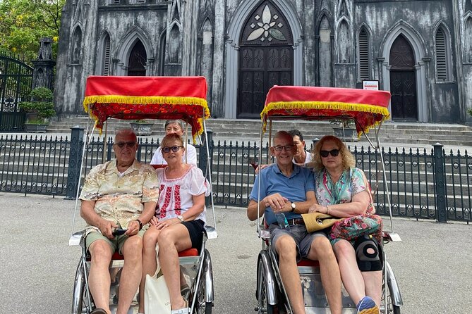 Hanoi 2.5 hour Guided Sightseeing Cyclo Tour & Egg Coffee Class - St. Joseph’s Cathedral: quick look, included ticket, strong context